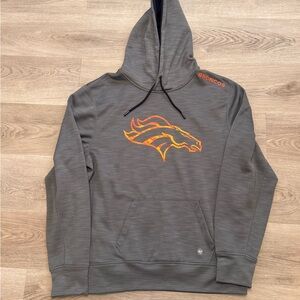 SOLD Rare Denver Broncos ‘47 Forward for the Active Fan Gray Hoodie